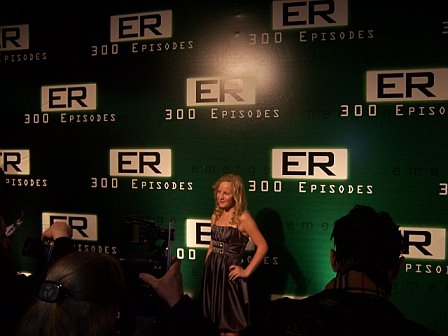 Chloe Greenfield Sarah ER 300 Episodes Red Carpet Actress